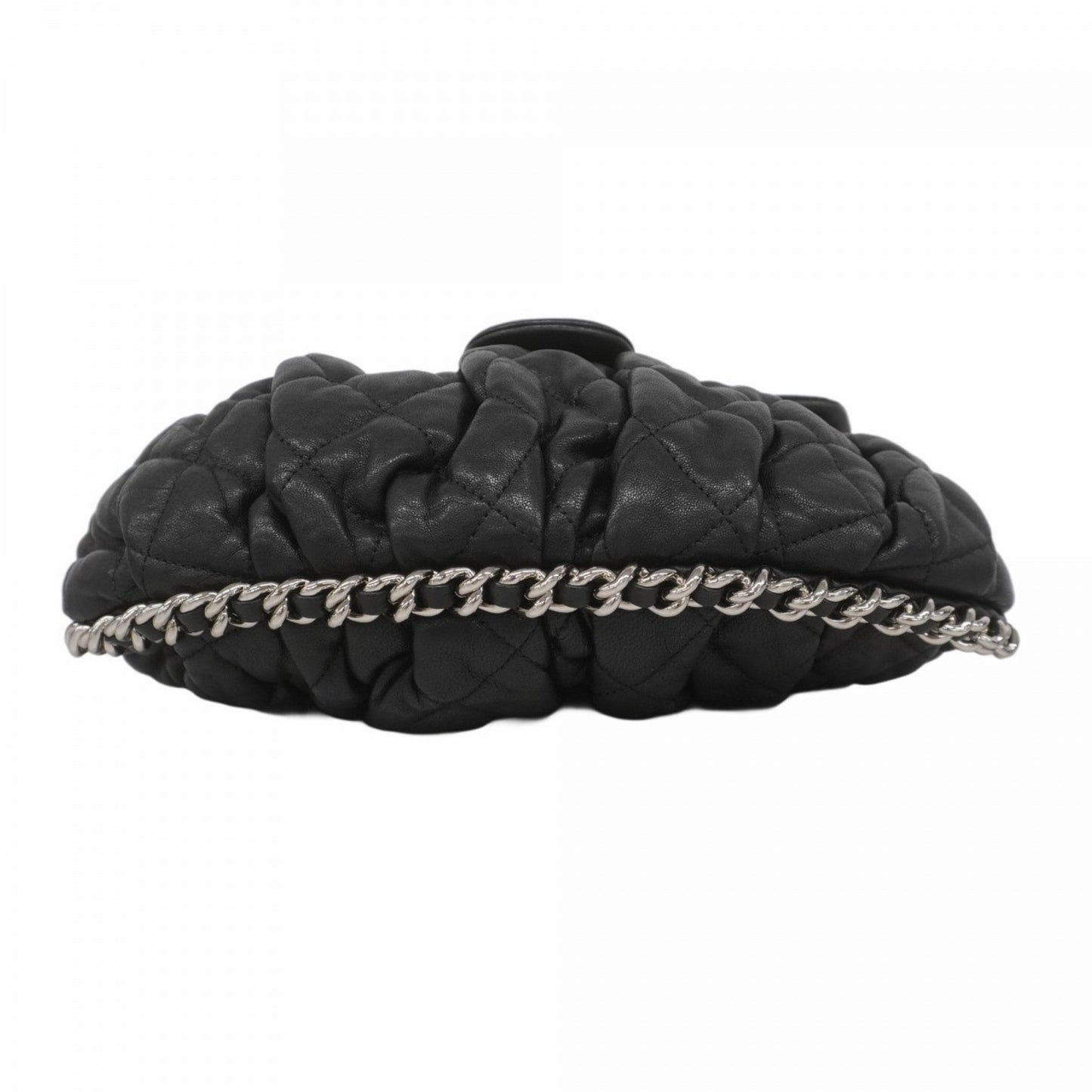 Chanel Black Leather Shoulder Bag ()