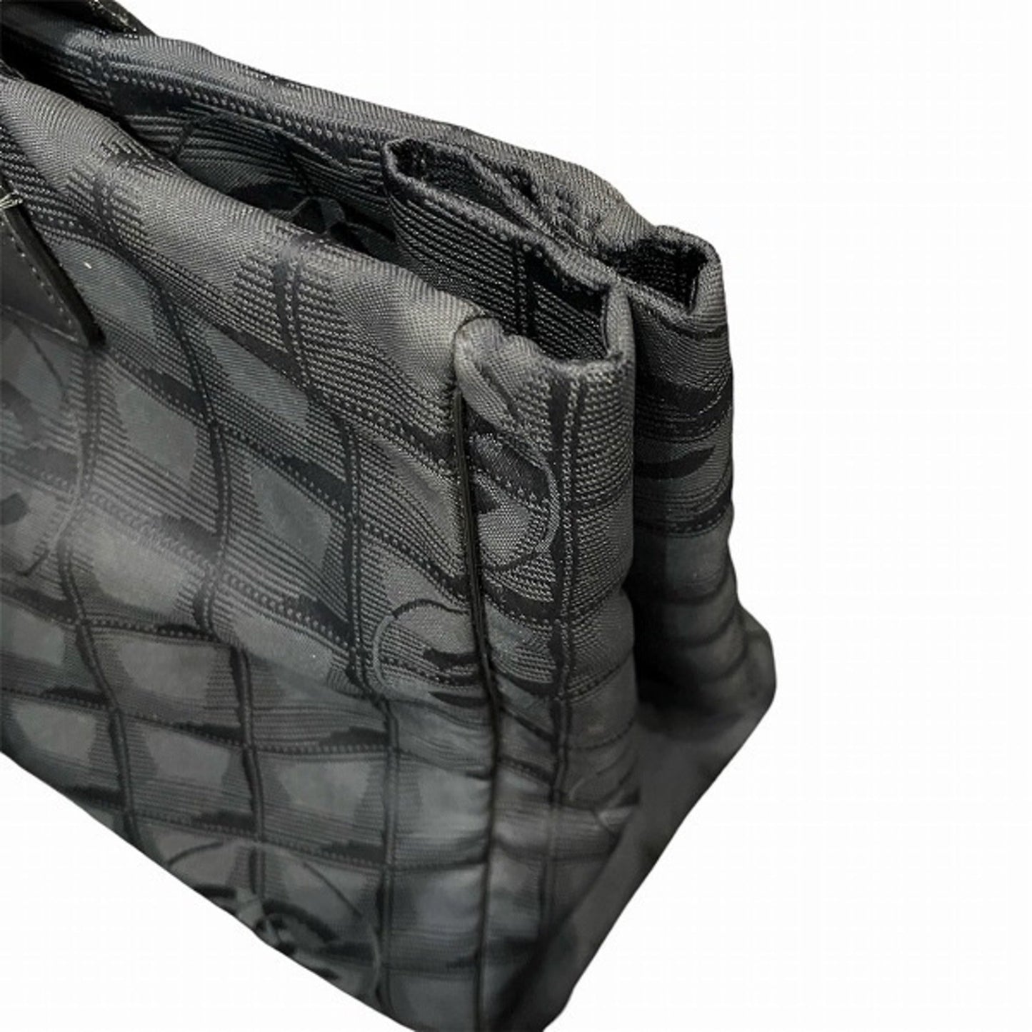 Chanel Black Nylon Tote Bag ()