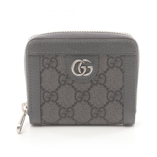Gucci Gg Supreme Gray Gg Supreme Wallet (Bi-Fold) ()