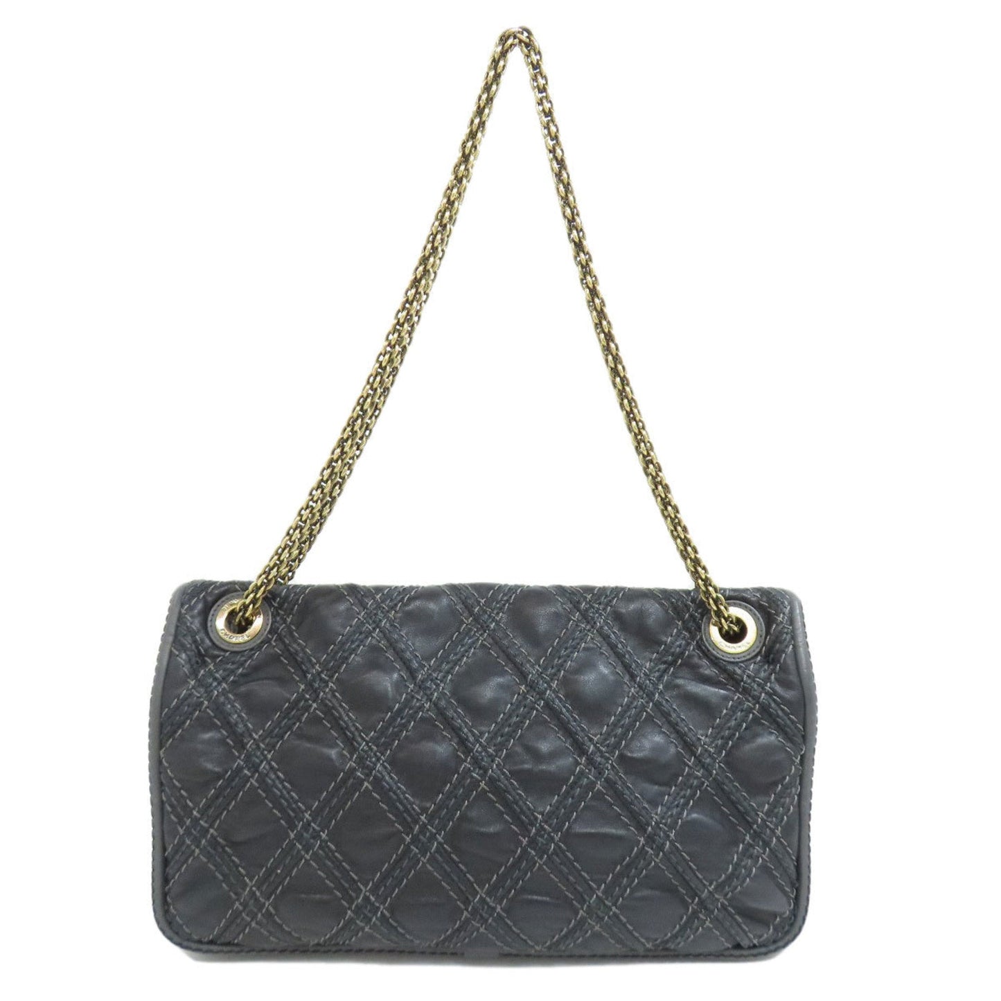 Chanel Black Leather Shoulder Bag ()