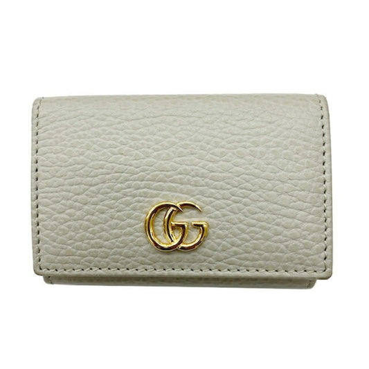 Gucci Gray Leather Wallet (Tri-Fold) ()