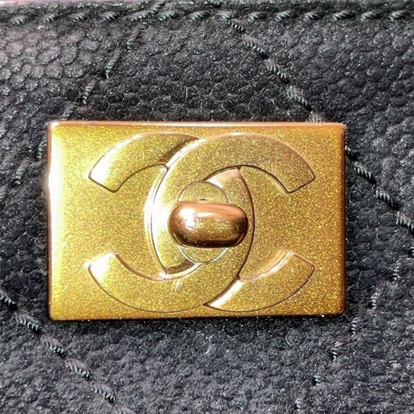 Chanel Wild Stitch Black Suede Shoulder Bag Tote Bag ()