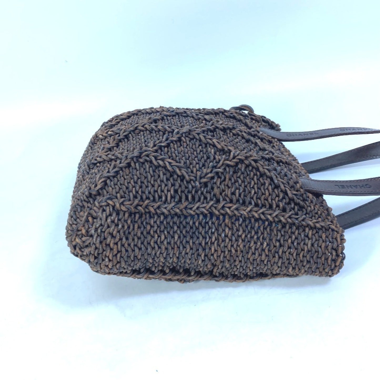 Chanel Brown Leather Handbag ()