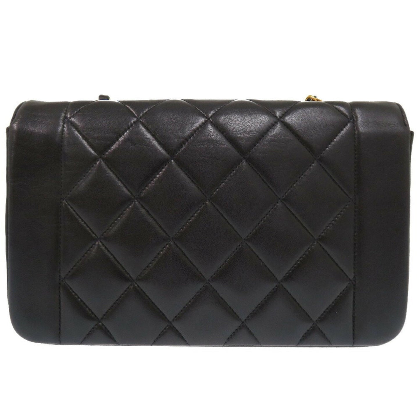 Chanel Black Leather Shoulder Bag ()