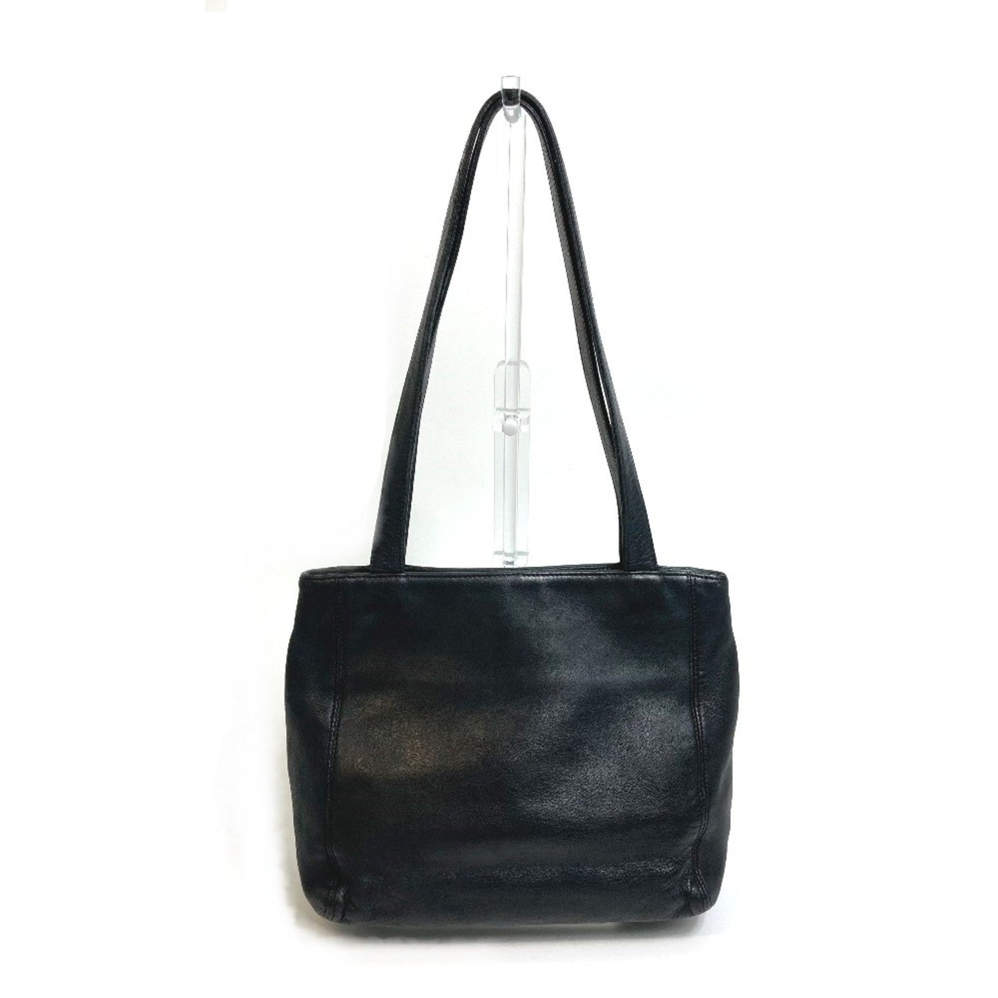 Chanel Black Leather Tote Bag ()