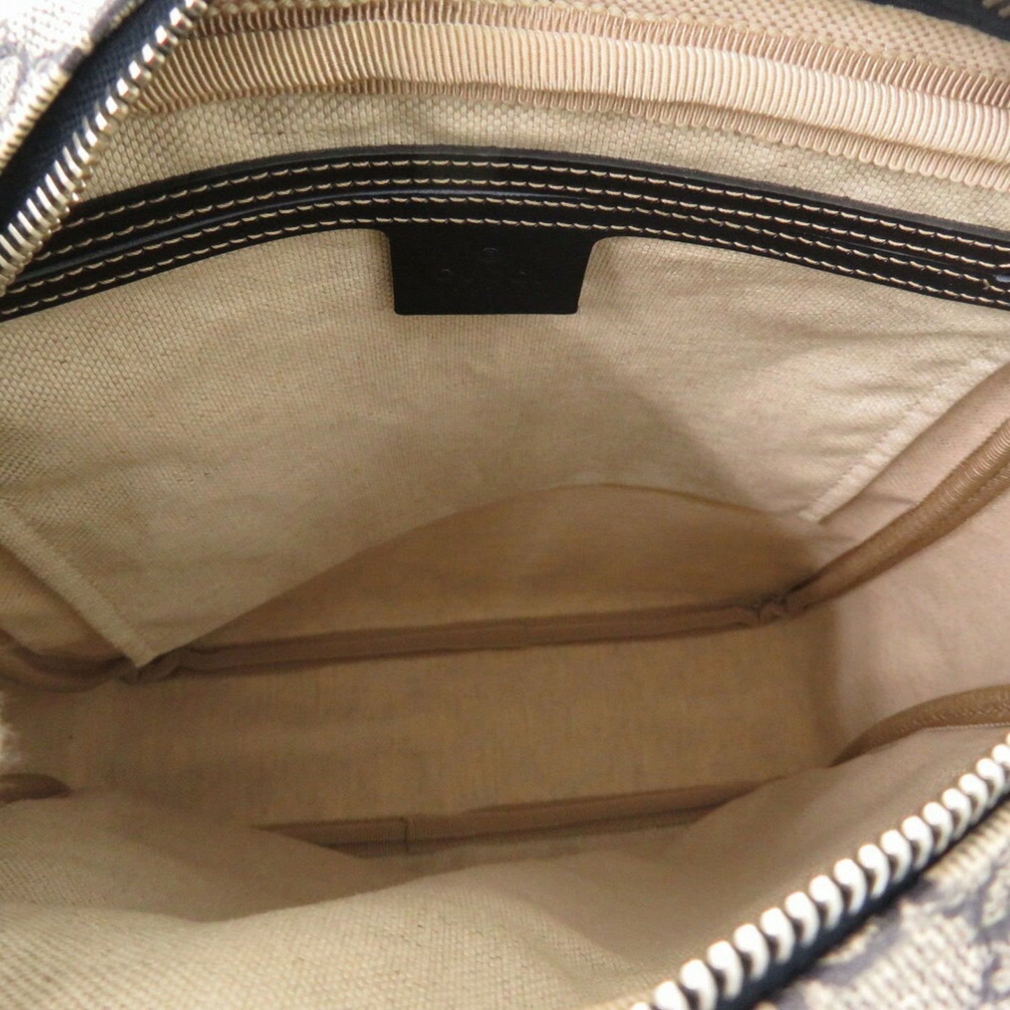 Gucci Beige Navy Gg Supreme Shoulder Bag ()