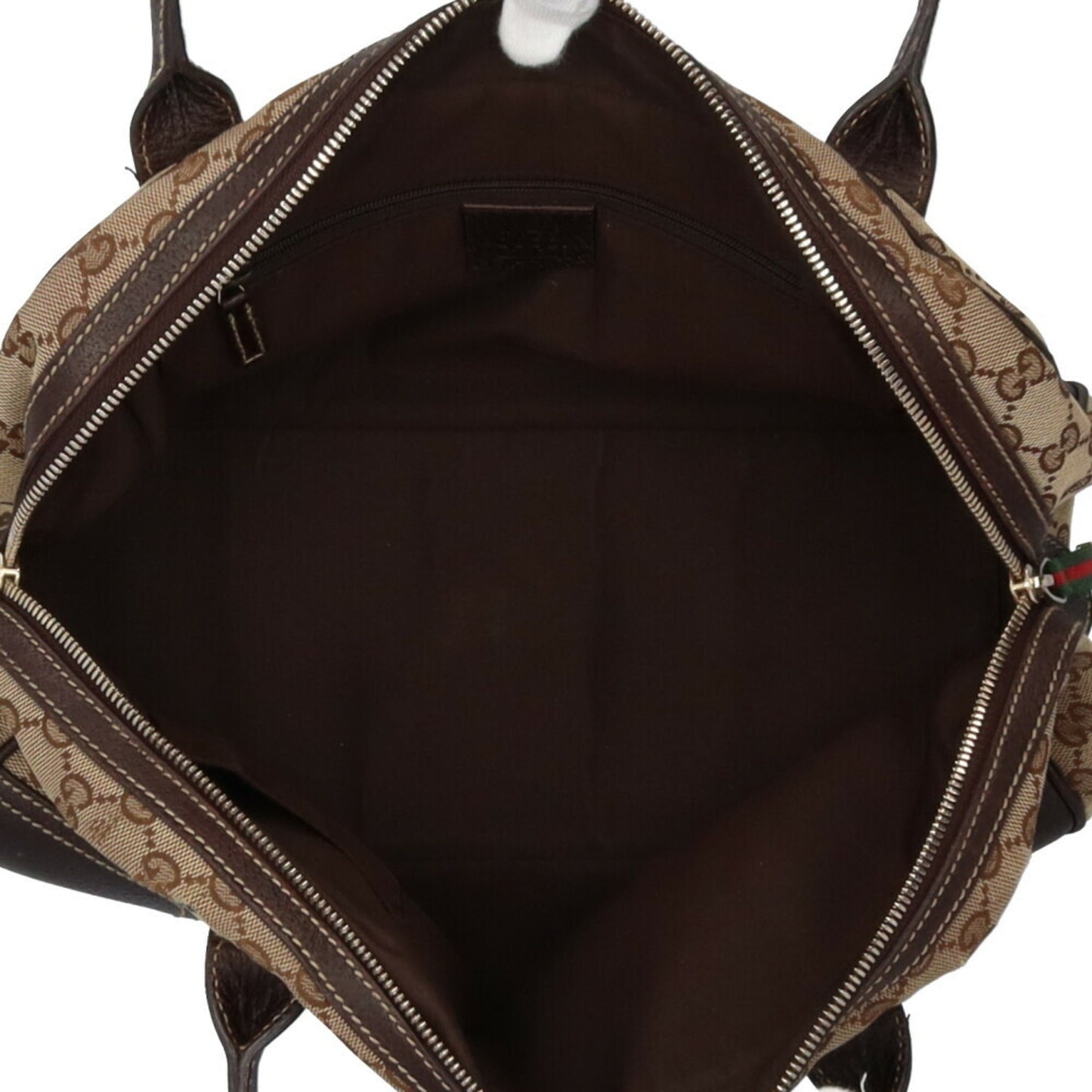 Gucci Beige Brown Gg Canvas Shoulder Bag ()