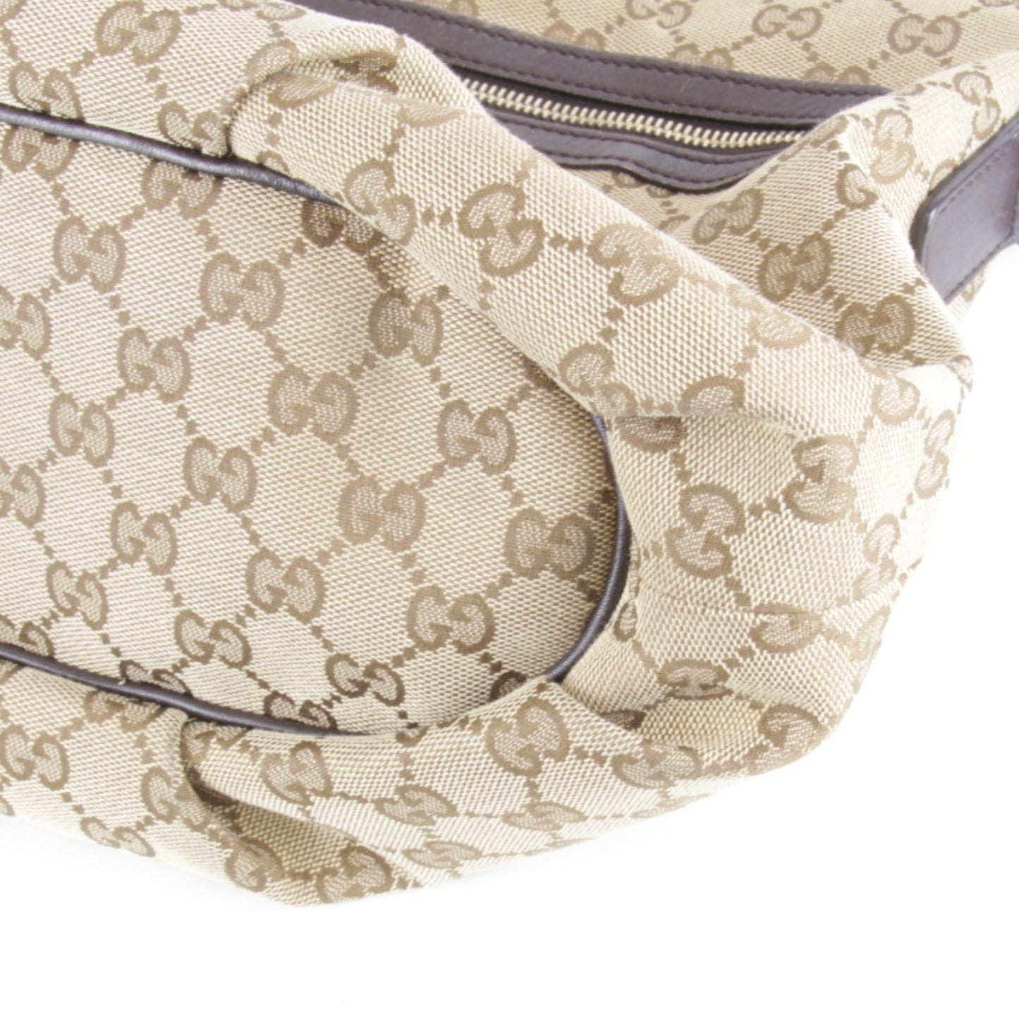 Gucci Brown Gg Canvas Shoulder Bag ()