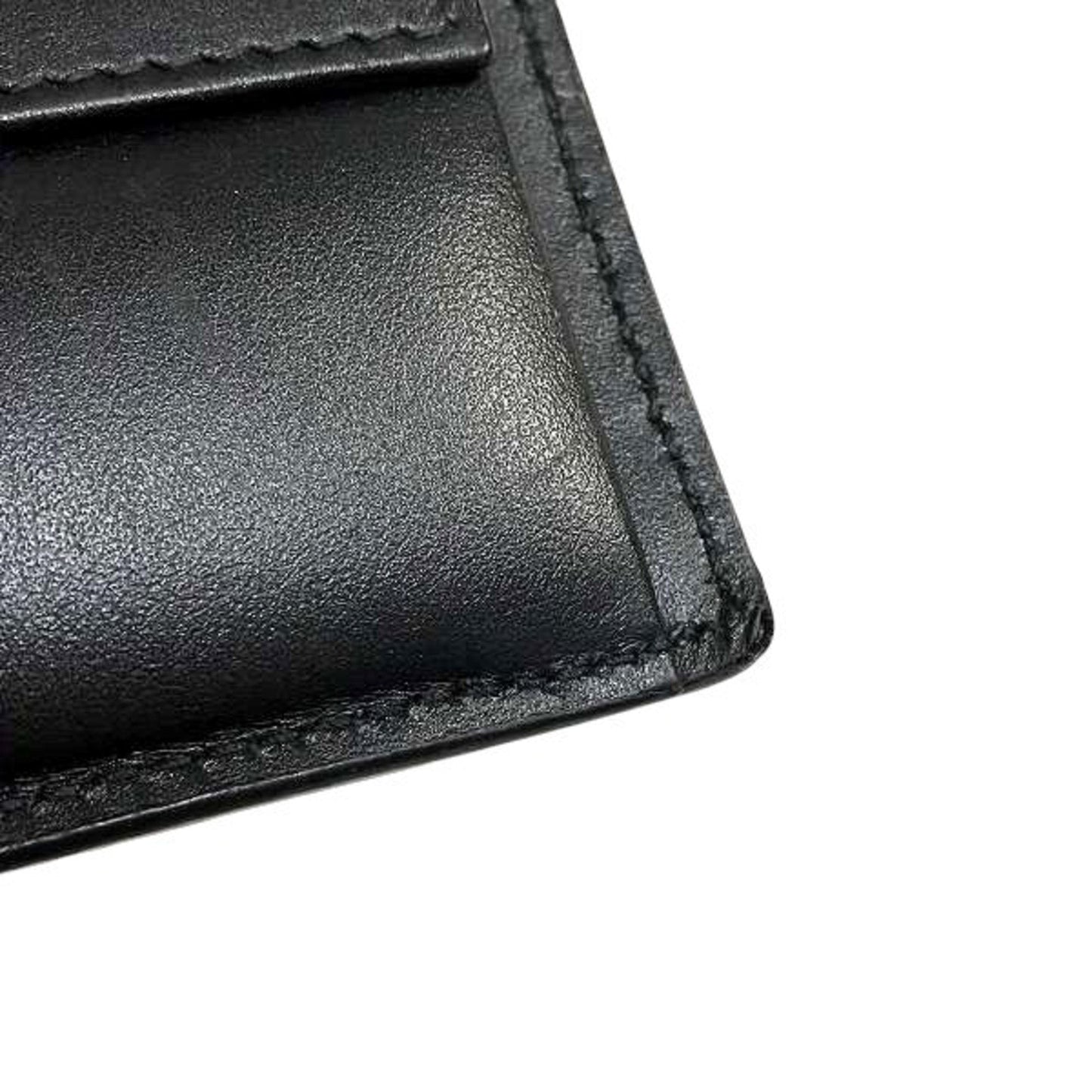 Gucci Black Leather Wallet (Bi-Fold) ()