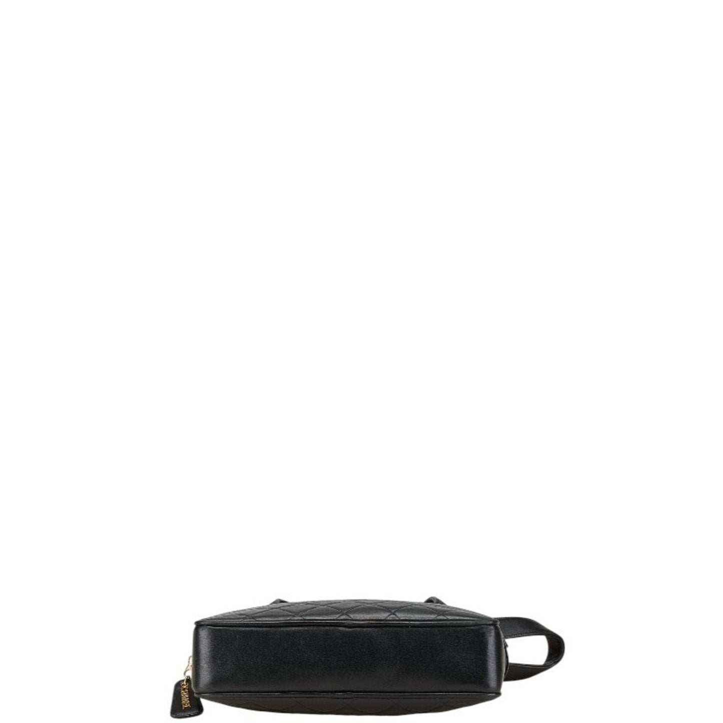 Chanel Black Leather Shoulder Bag ()