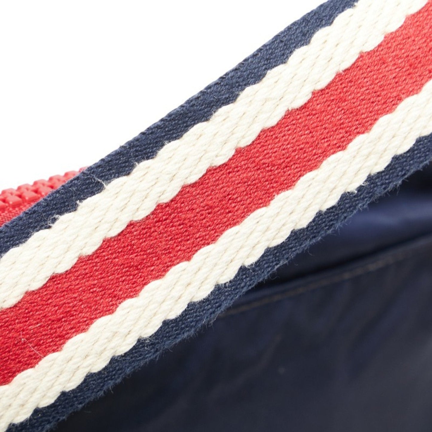 Gucci Green Navy Red Color Nylon Rubber Fanny Pack ()