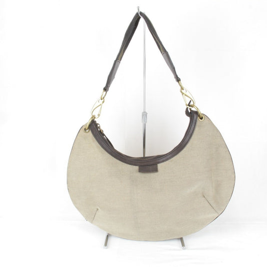 Gucci Khaki Canvas Handbag ()