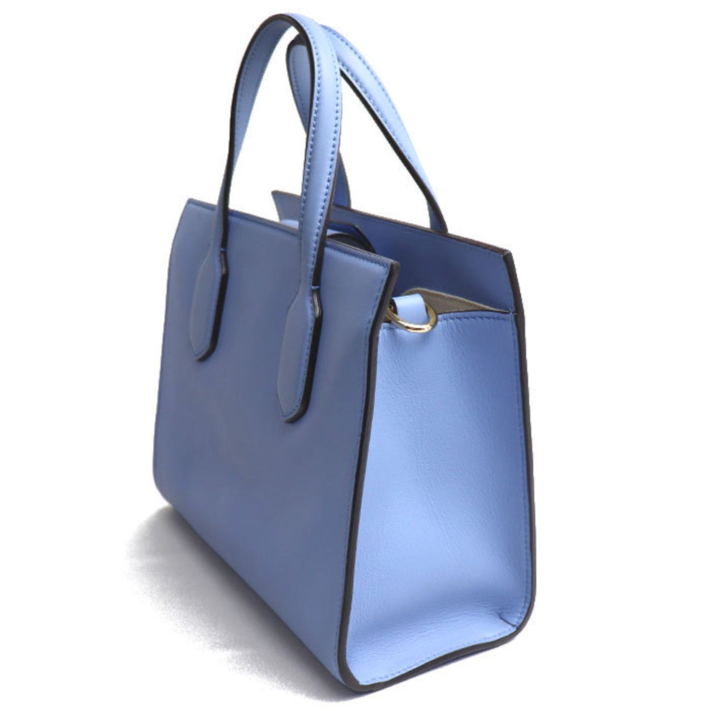 Gucci Blue Leather Handbag ()