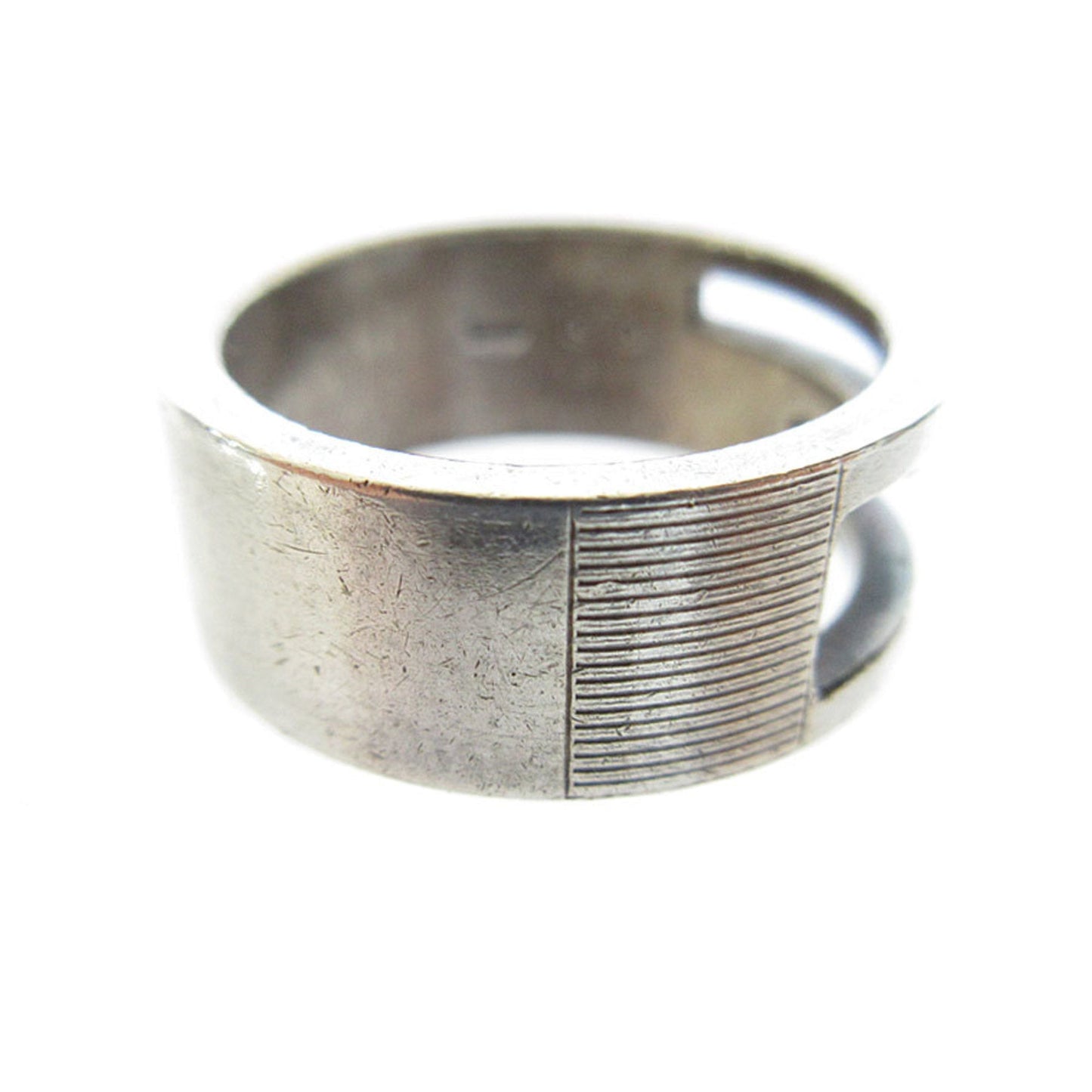 Gucci Silver Silver 925 Band Ring ()