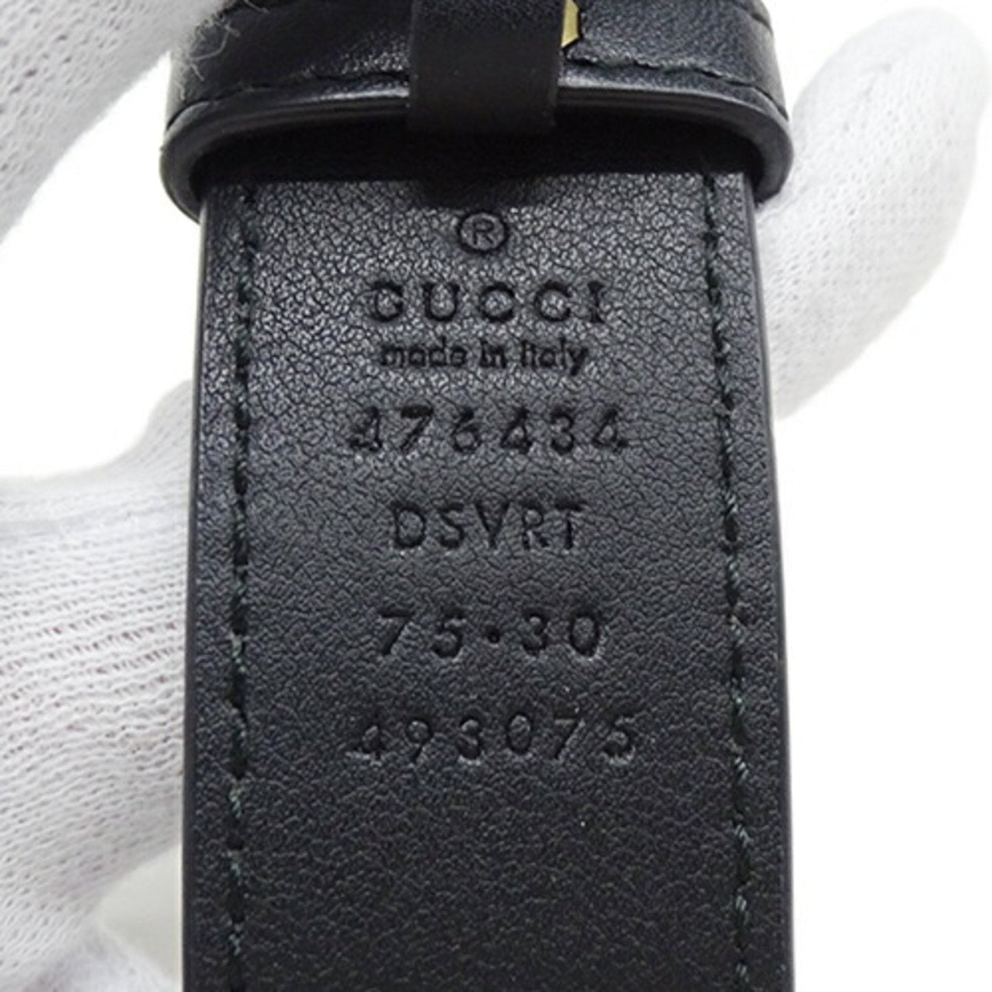 Gucci Black Leather Fanny Pack Sling Bag ()