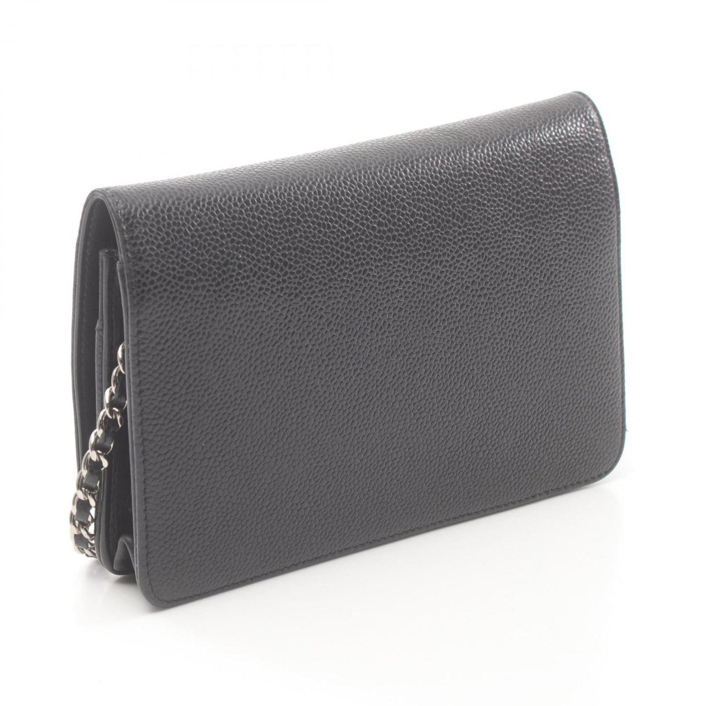 Chanel Caviar Skin Black Caviar Leather Shoulder Bag ()