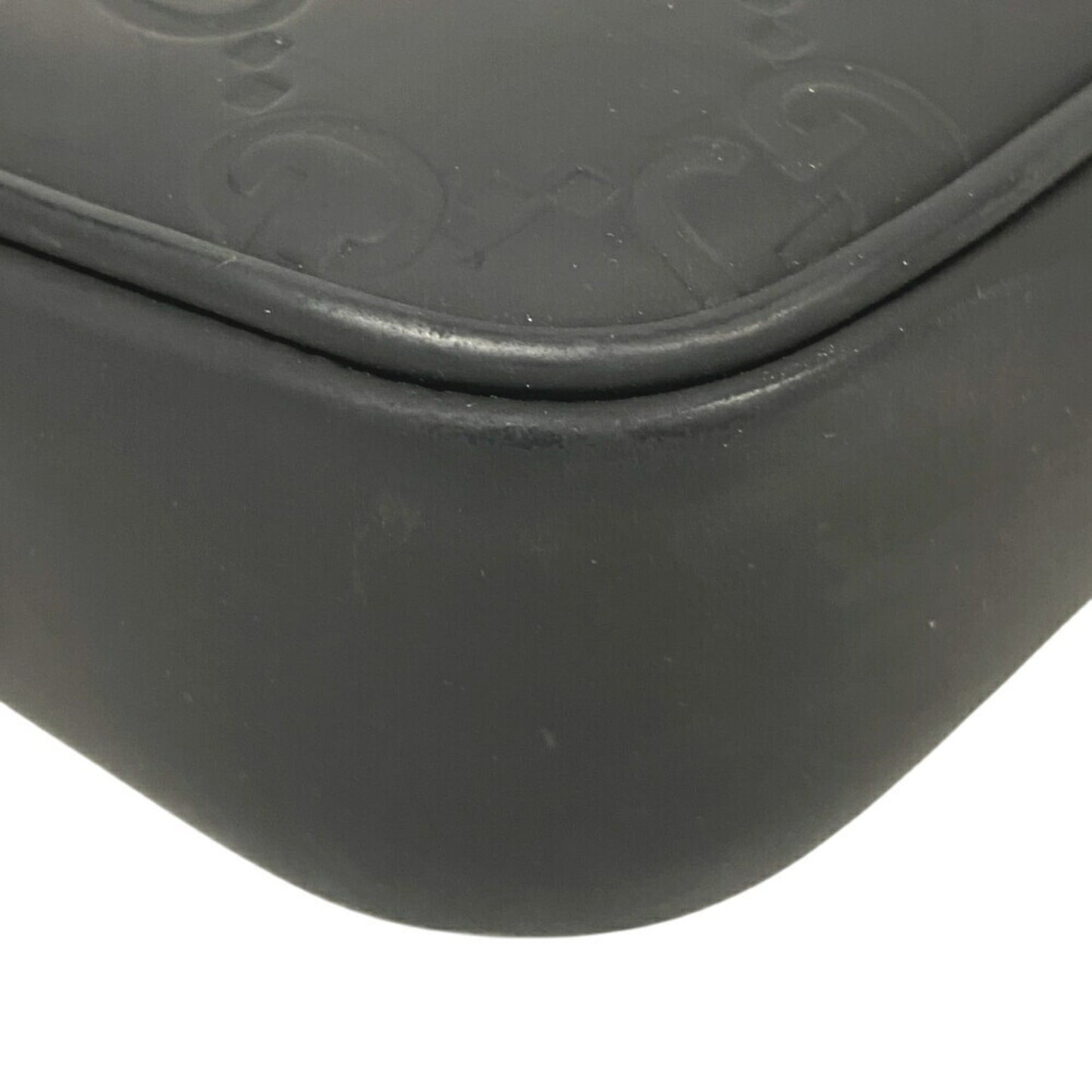 Gucci Black Rubber Shoulder Bag ()