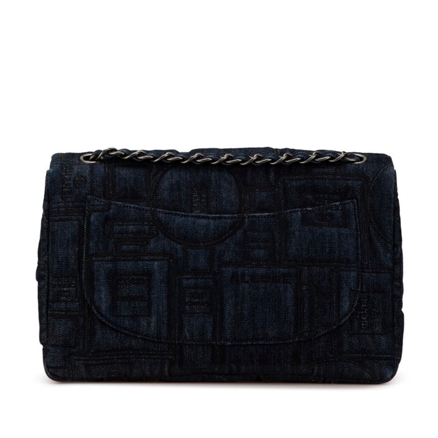 Chanel Blue Denim Shoulder Bag ()