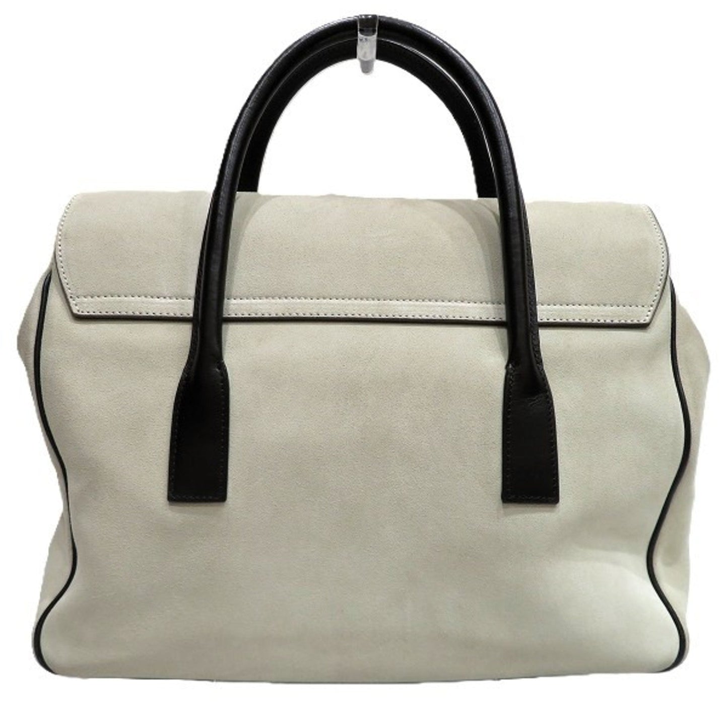 Gucci Ivory Suede Handbag ()