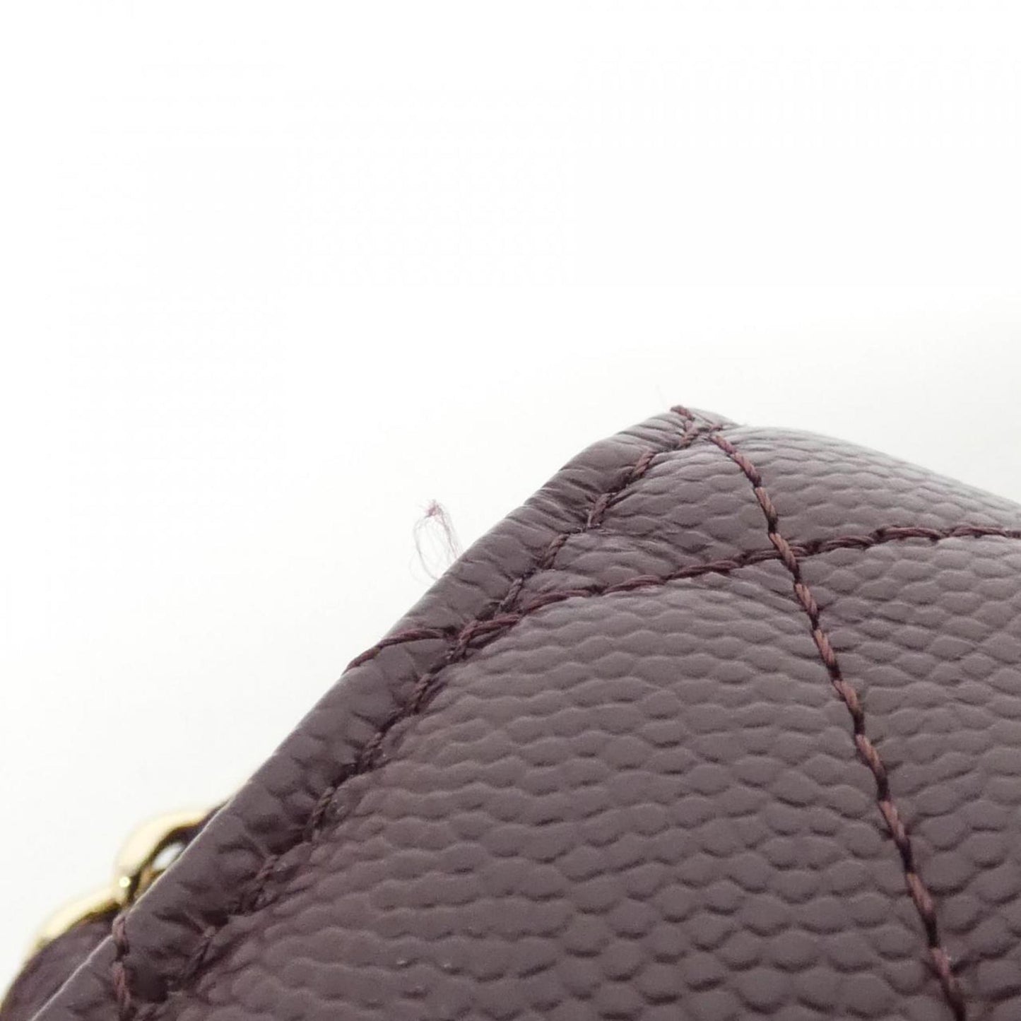 Chanel Bordeaux Grained Calfskin Chain/Shoulder Wallet ()