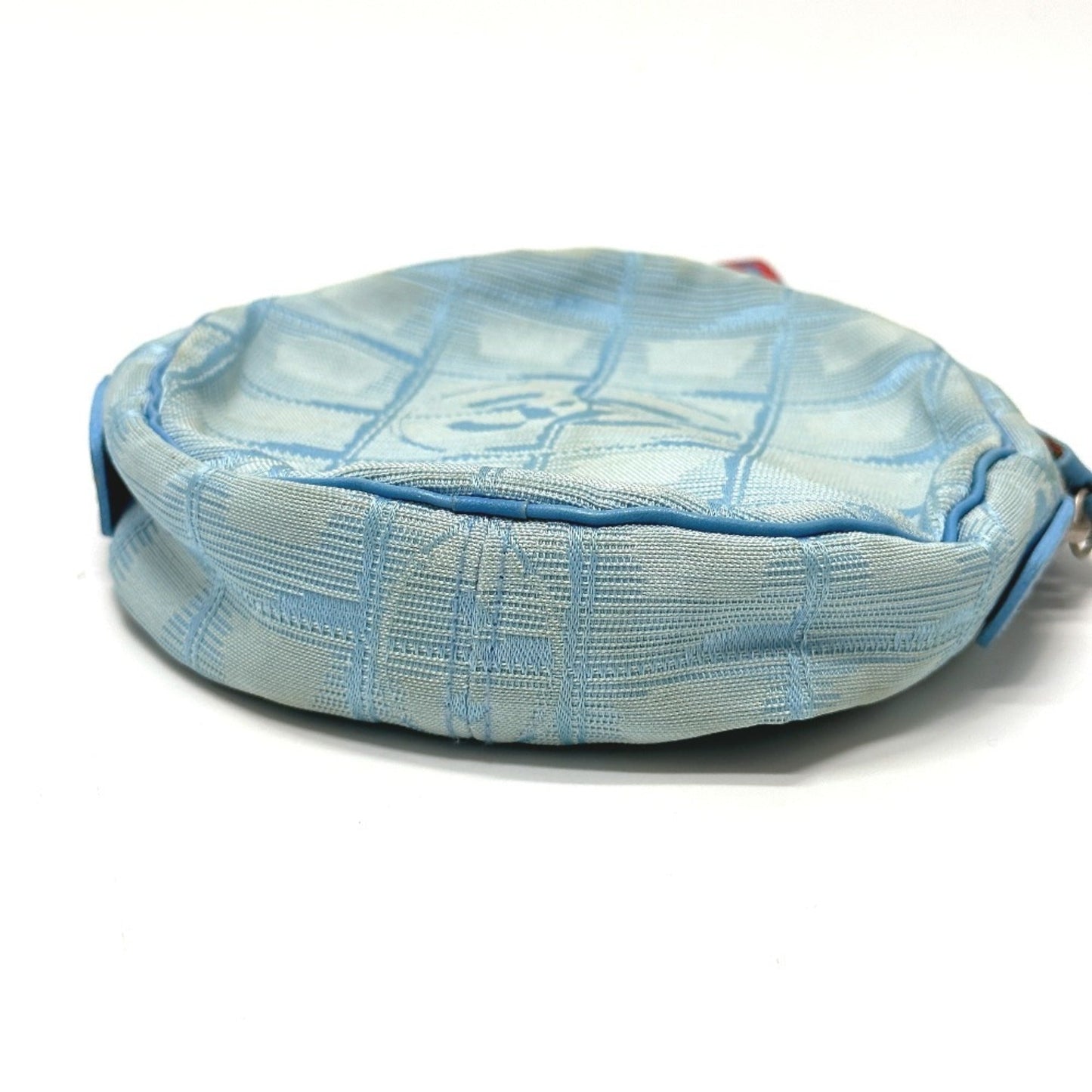 Chanel Blue Nylon Pouch ()