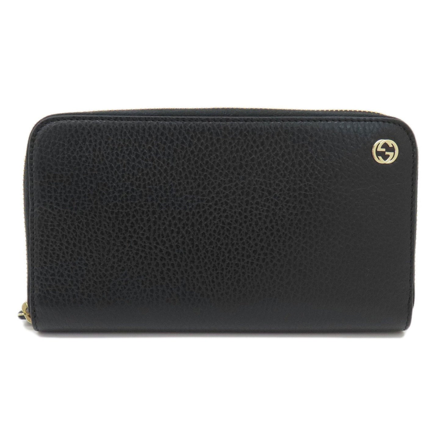 Gucci Black Leather Coin Purse/Coin Case ()