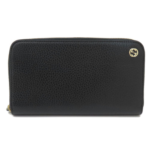 Gucci Black Leather Coin Purse/Coin Case ()