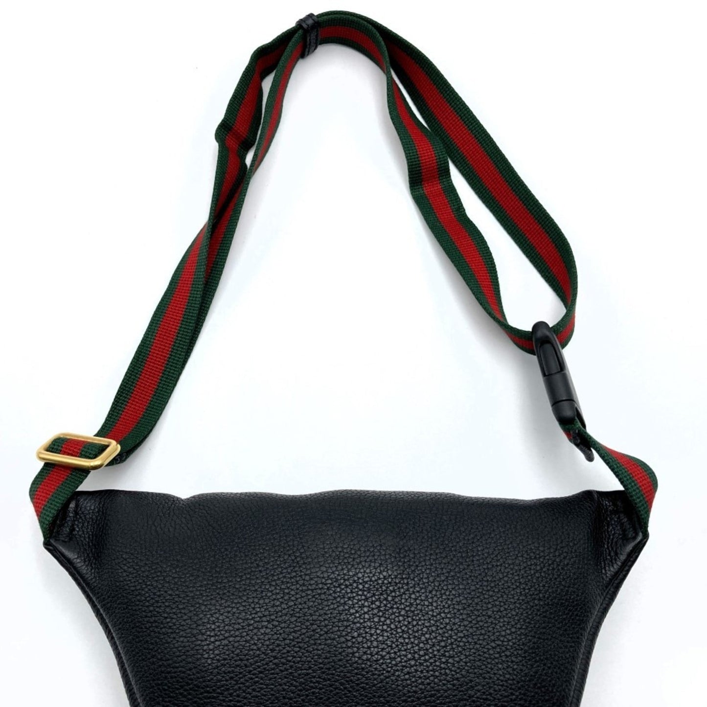Gucci Black Leather Fanny Pack ()