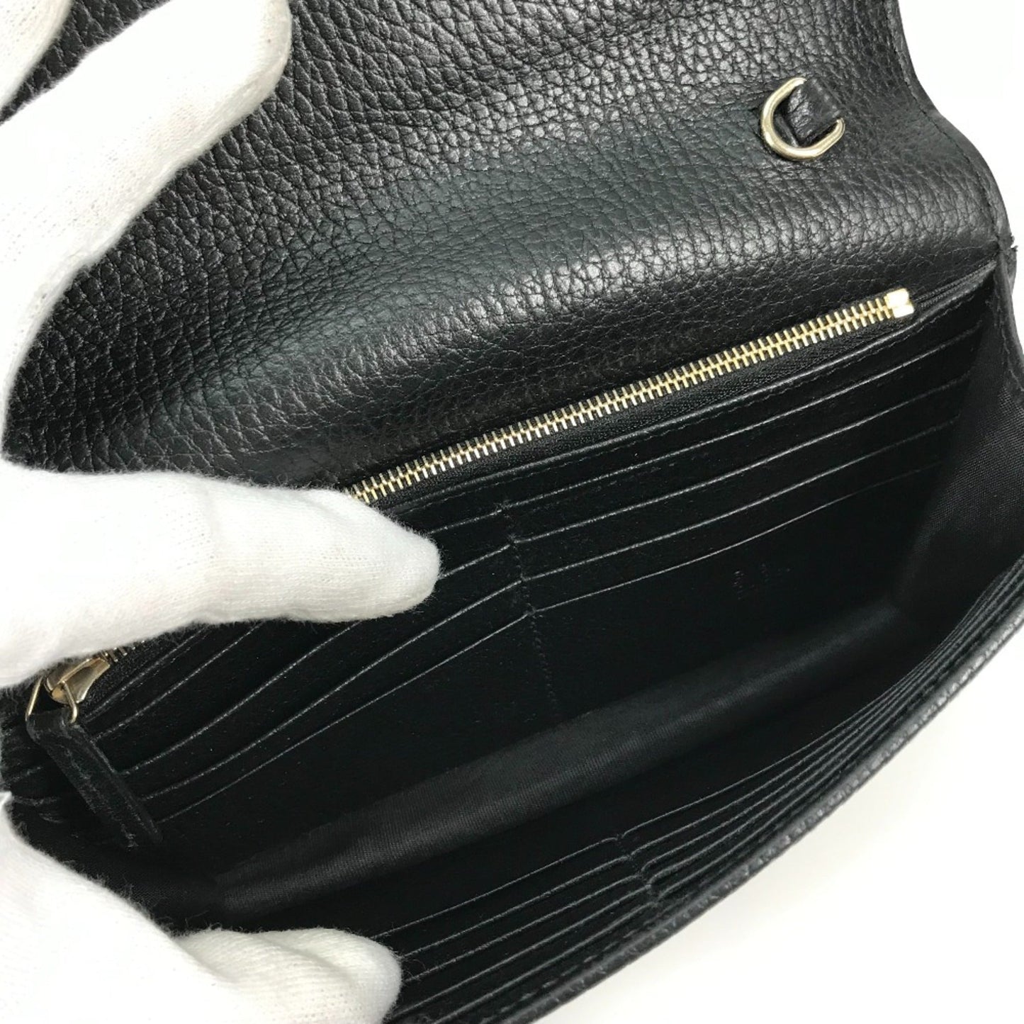 Gucci Black Leather Shoulder Bag ()
