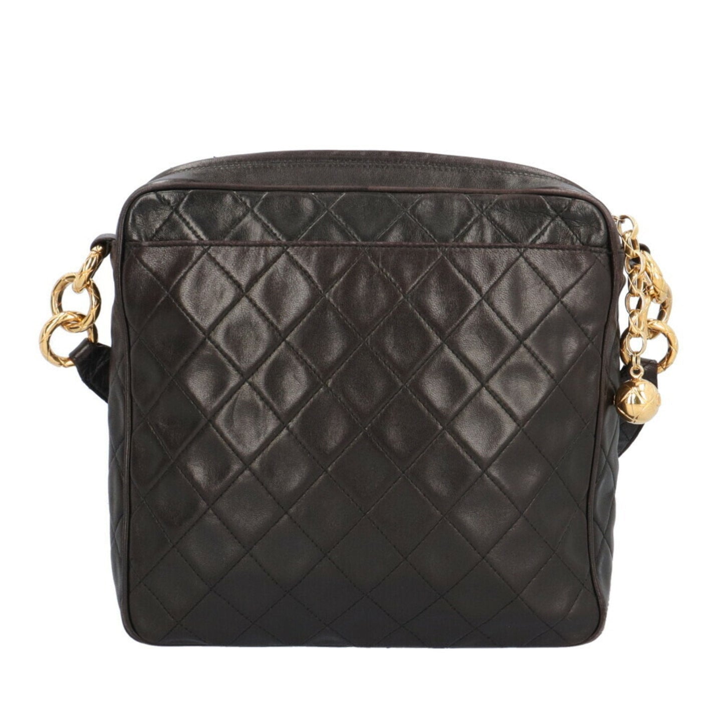 Chanel Black Leather Shoulder Bag ()