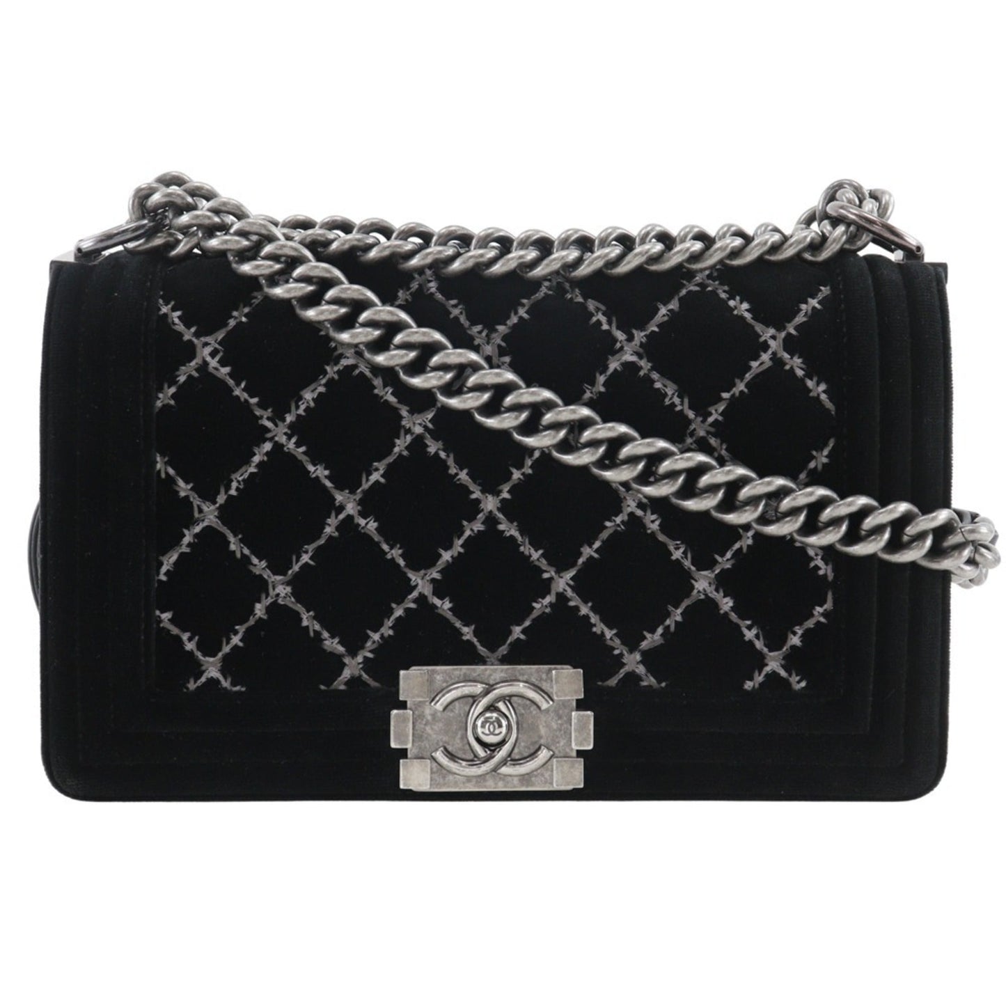 Chanel Black Leather Leather Shoulder Bag ()
