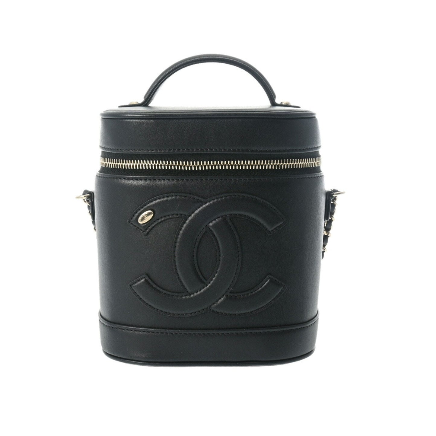 Chanel Black Leather Handbag ()