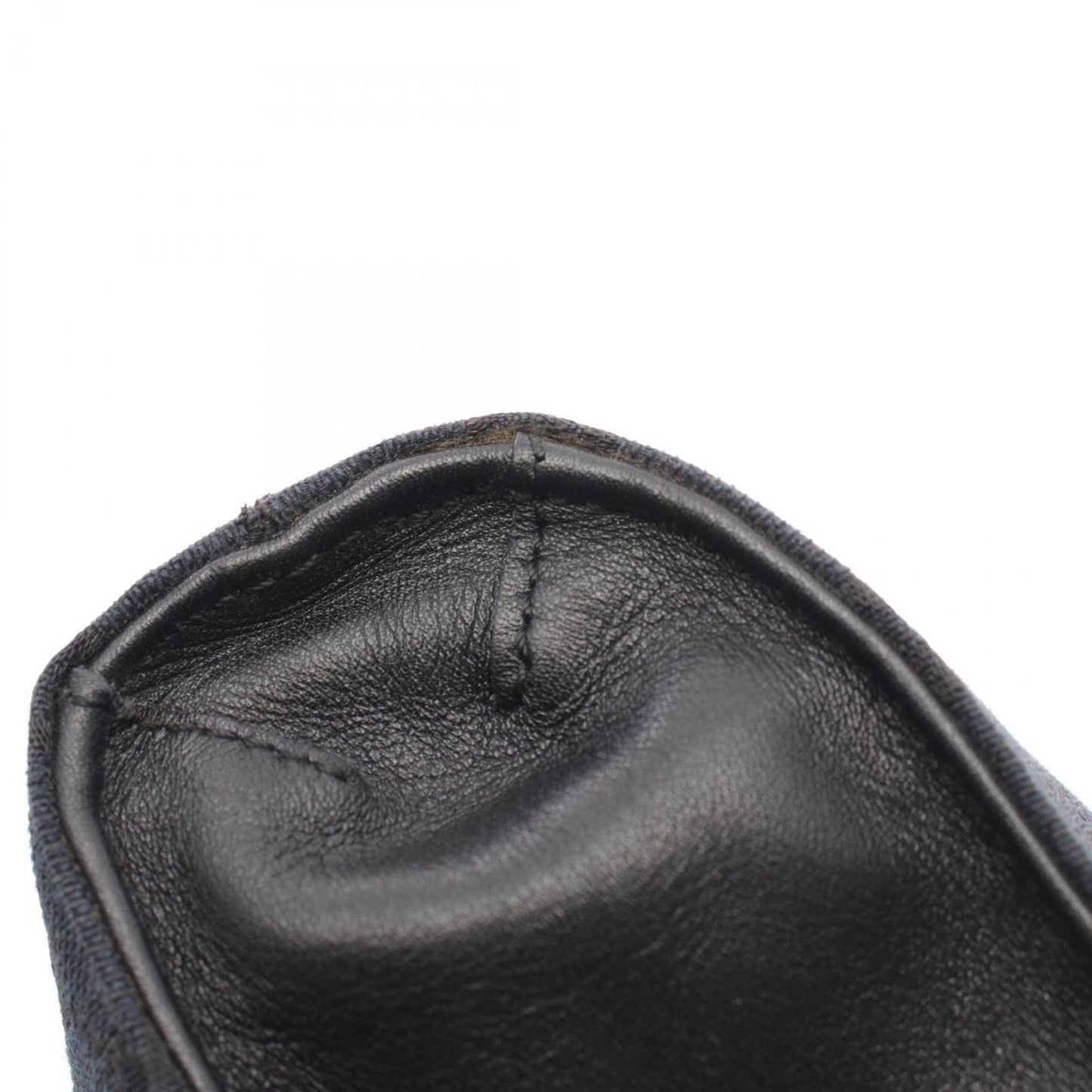 Gucci Black Canvas Leather Tote Bag ()