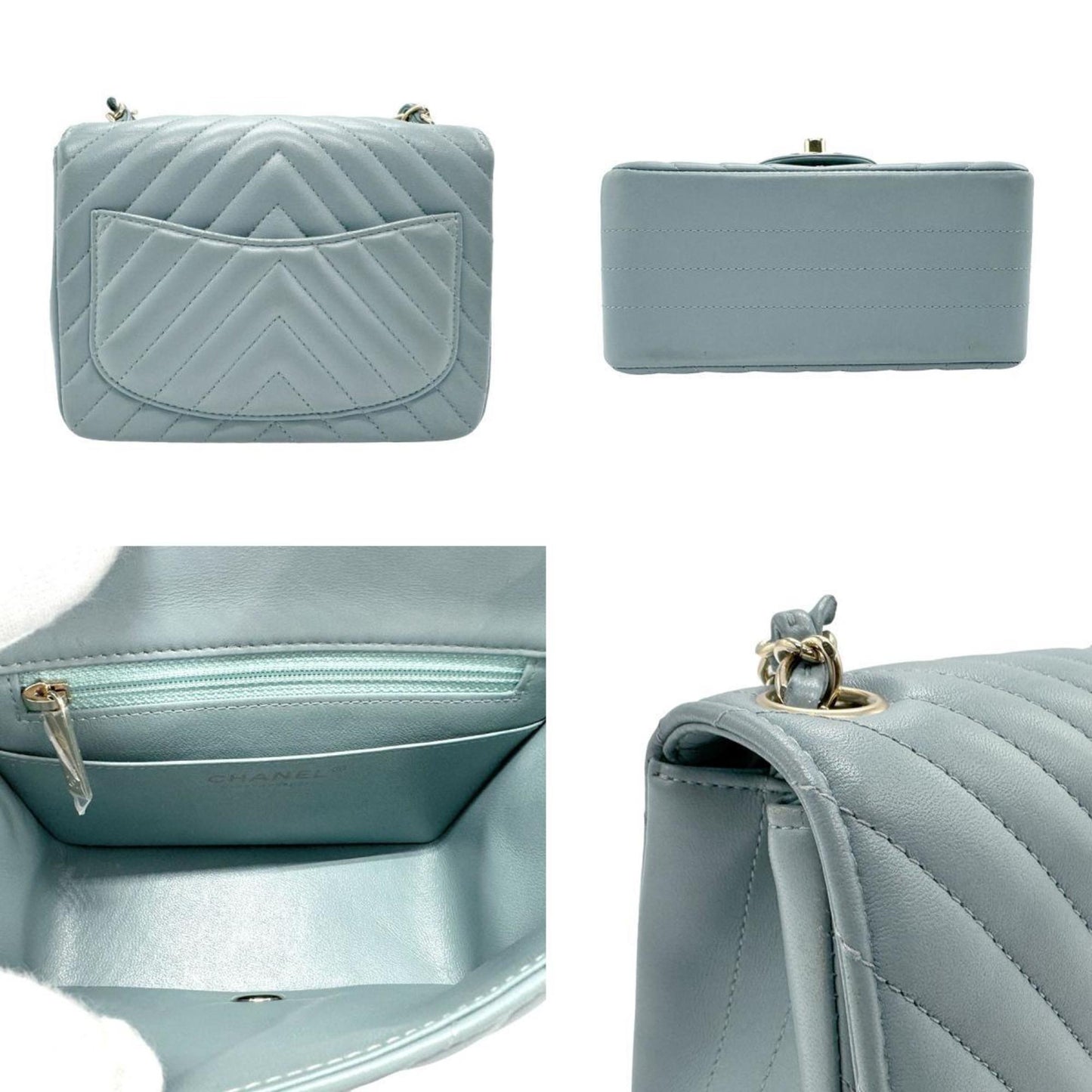 Chanel Blue Shoulder Bag ()