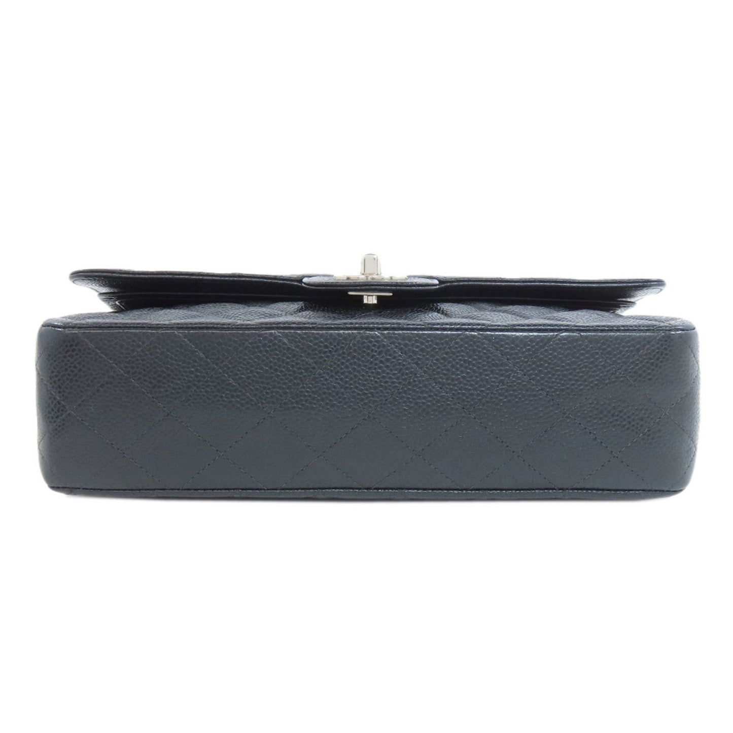 Chanel Black Caviar Leather Shoulder Bag ()