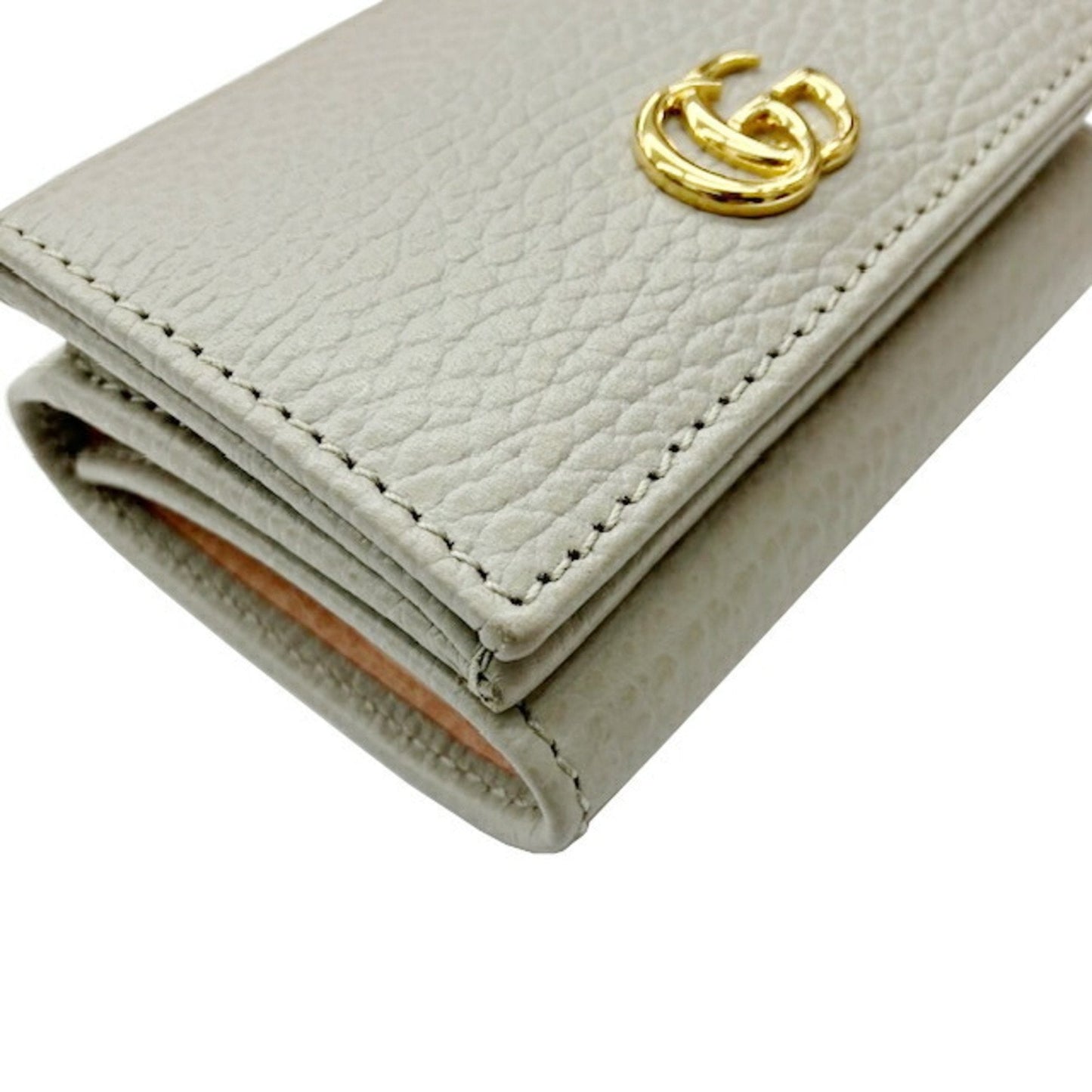 Gucci Gray Leather Wallet (Tri-Fold) ()