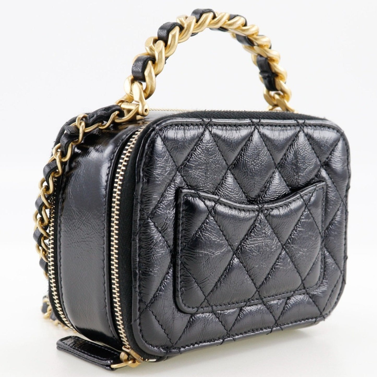 Chanel Black Leather Handbag ()