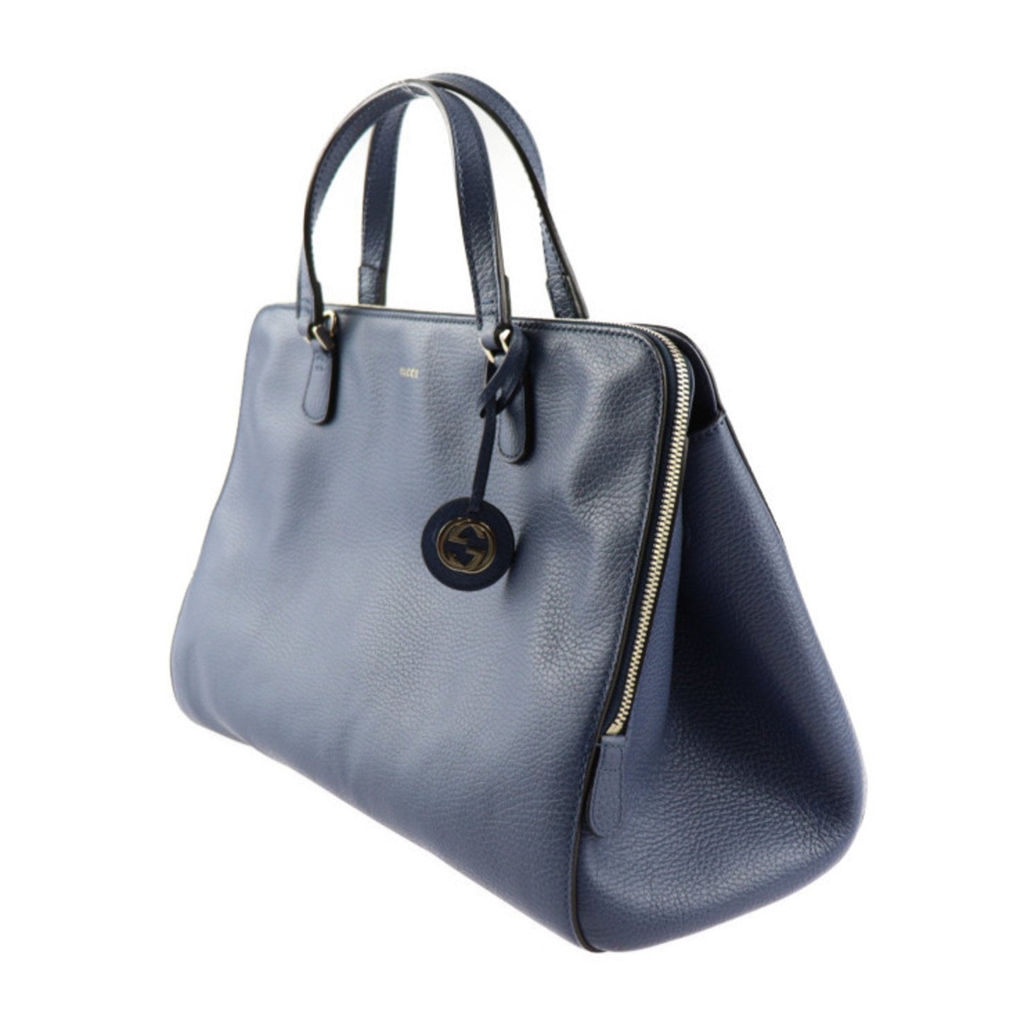 Gucci Blue Leather Handbag ()
