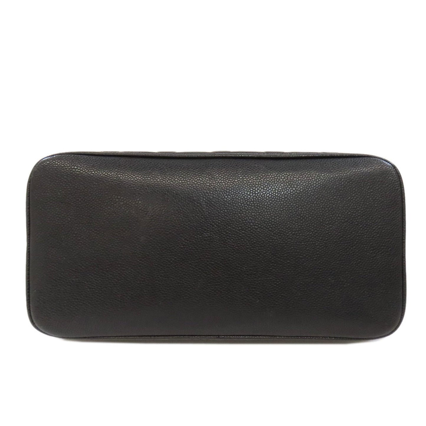 Chanel Black Caviar Leather Tote Bag ()