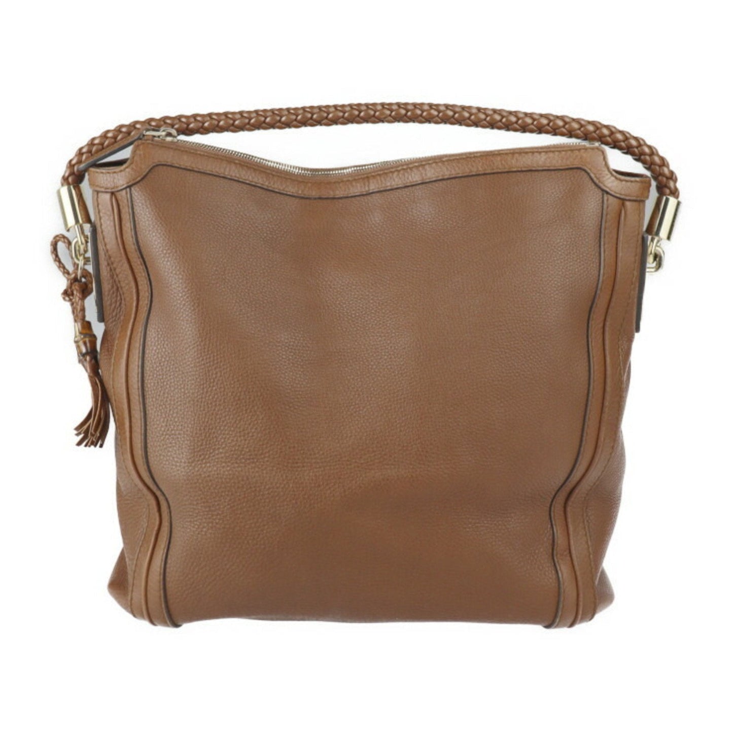 Gucci Brown Bamboo Handbag Shoulder Bag Tote Bag ()