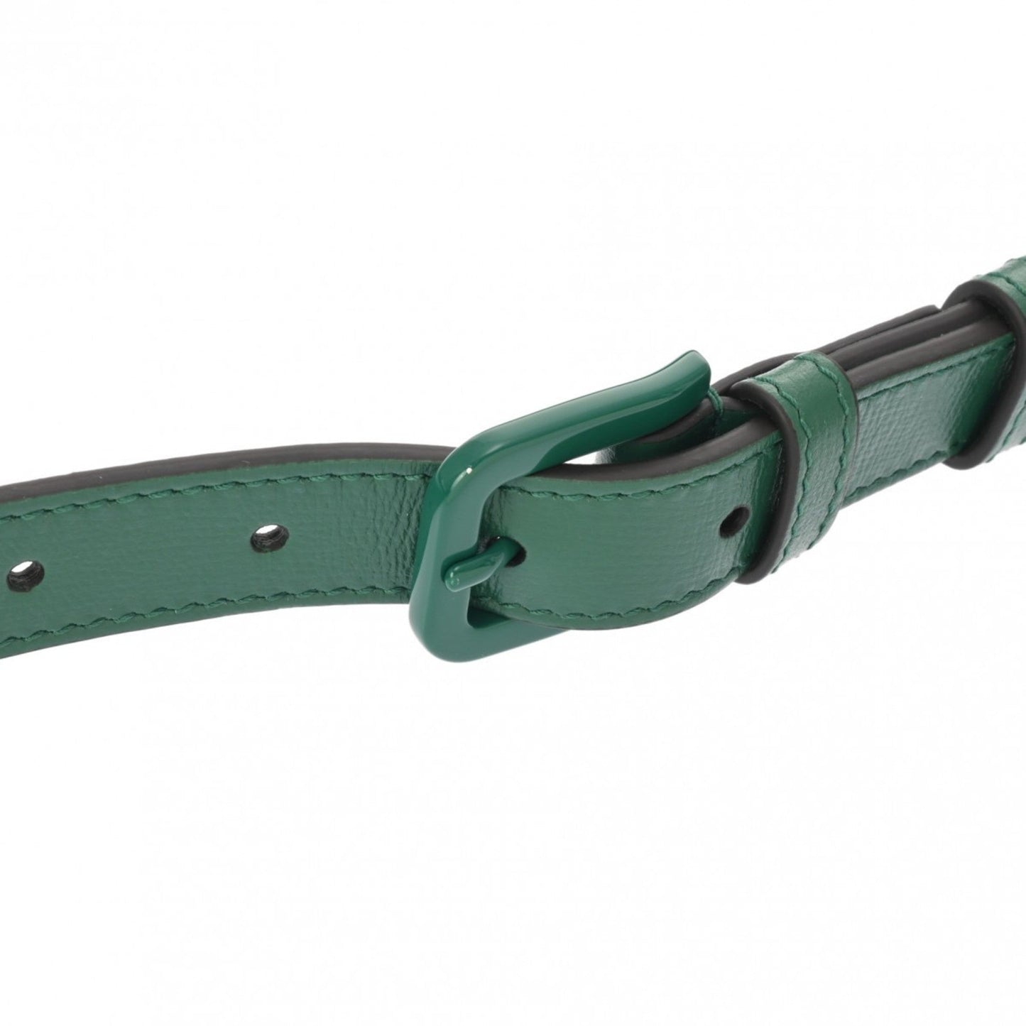 Gucci Horsebit Green Leather Shoulder Bag ()