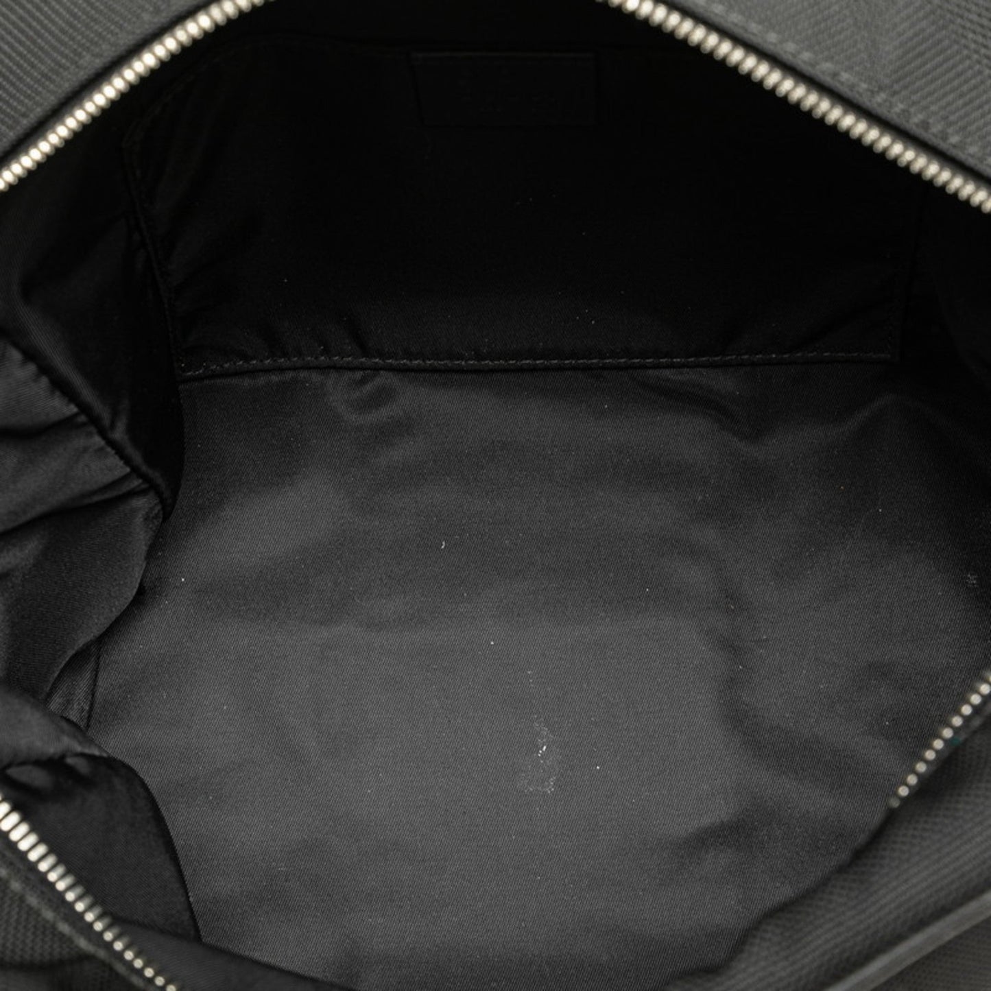 Gucci Black Canvas Leather Clutch Bag ()