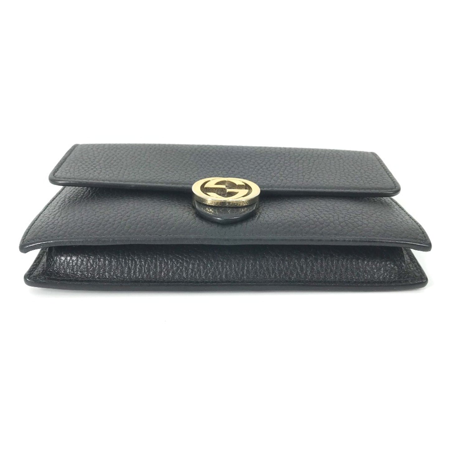 Gucci Black Leather Shoulder Bag ()