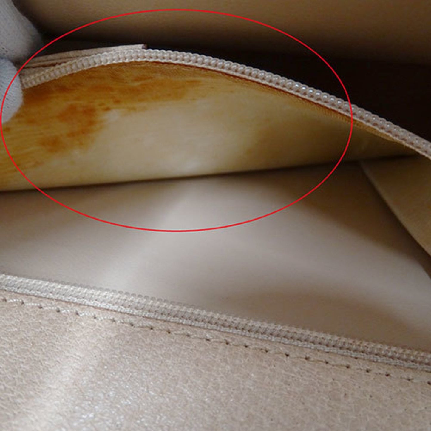 Gucci Beige Leather Handbag Shoulder Bag ()