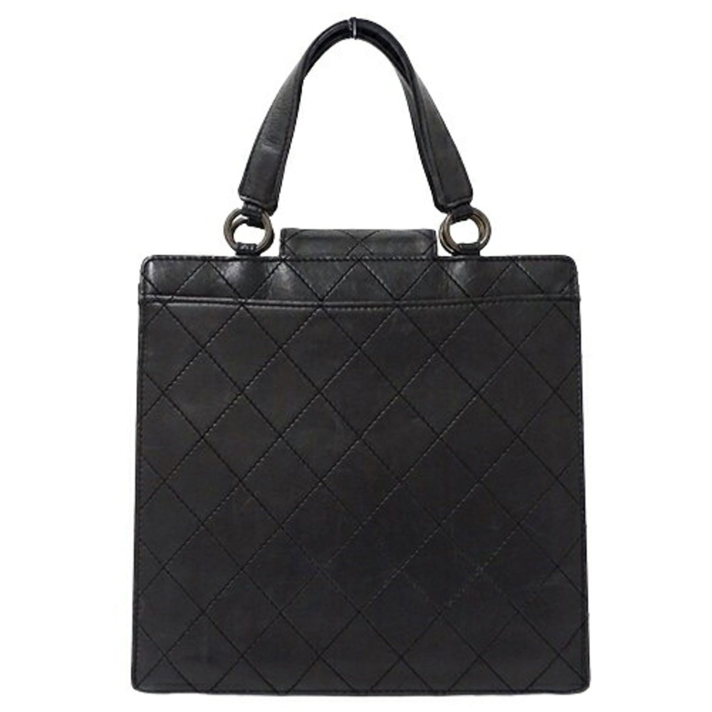 Chanel Black Leather Handbag ()