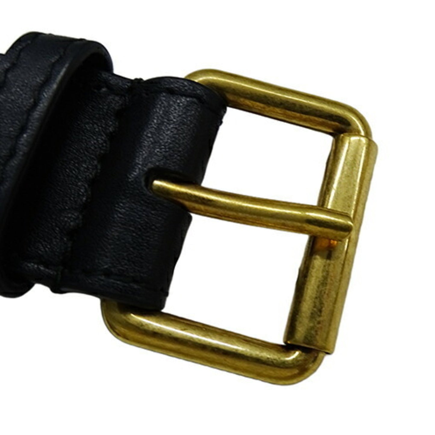 Gucci Black Leather Fanny Pack Sling Bag ()