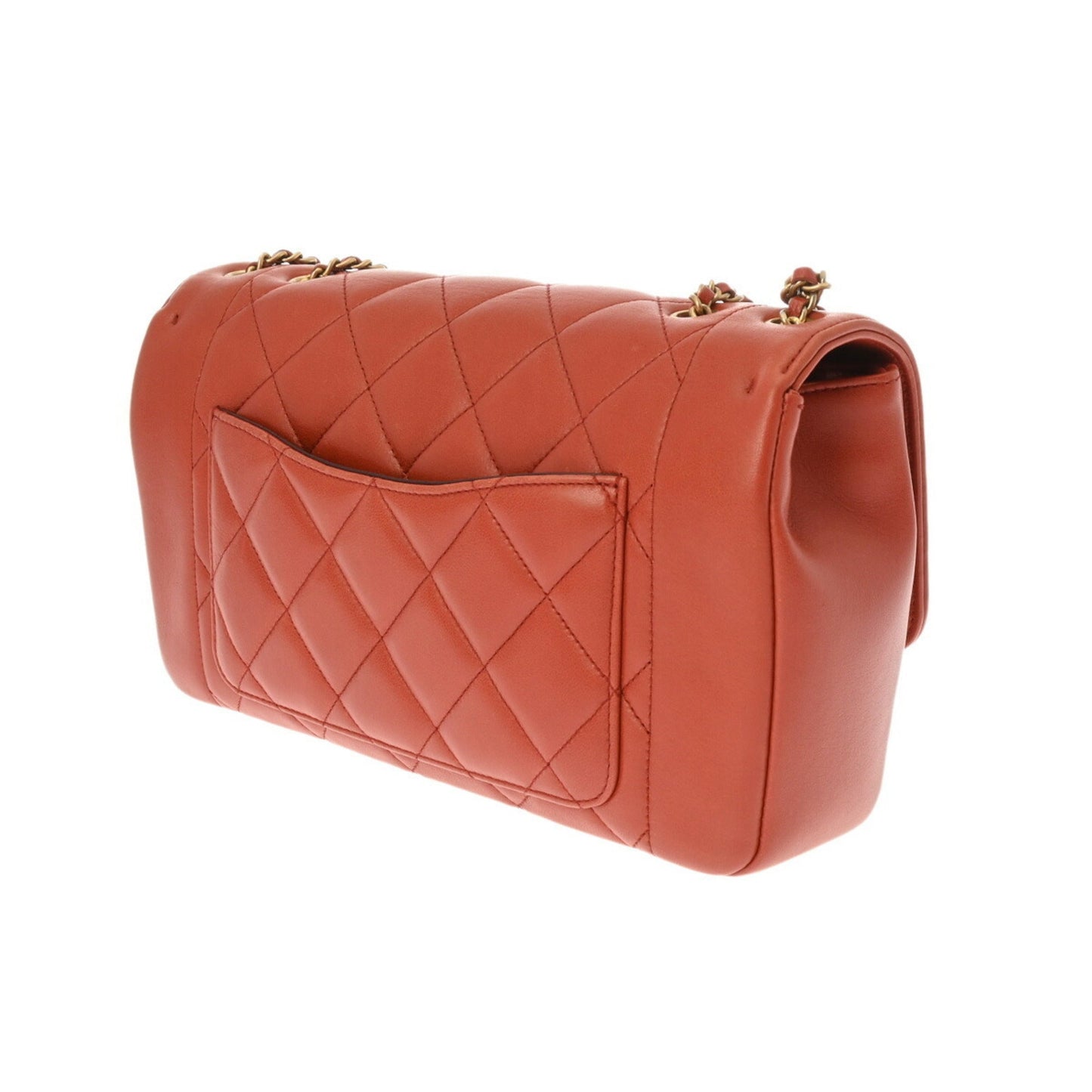 Chanel Brown Leather Shoulder Bag ()