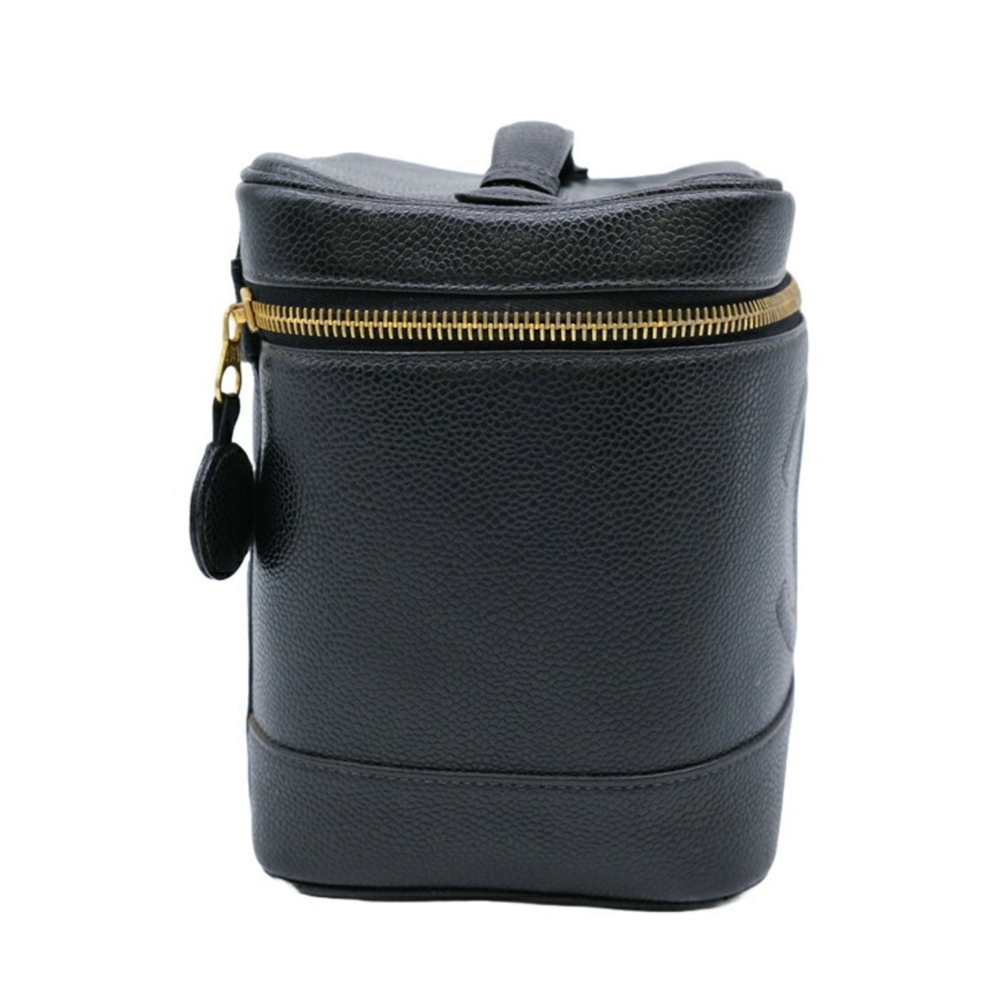 Chanel Caviar Skin Black Caviar Leather Vanity Bag ()