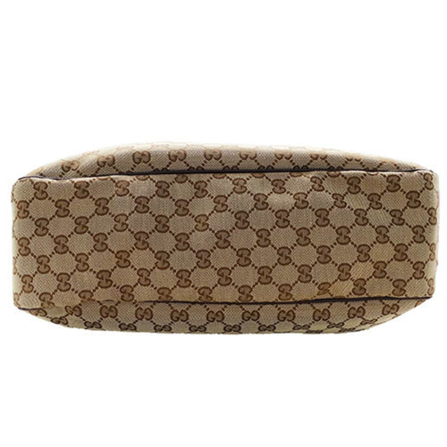 Gucci Beige Brown Gg Canvas Tote Bag ()