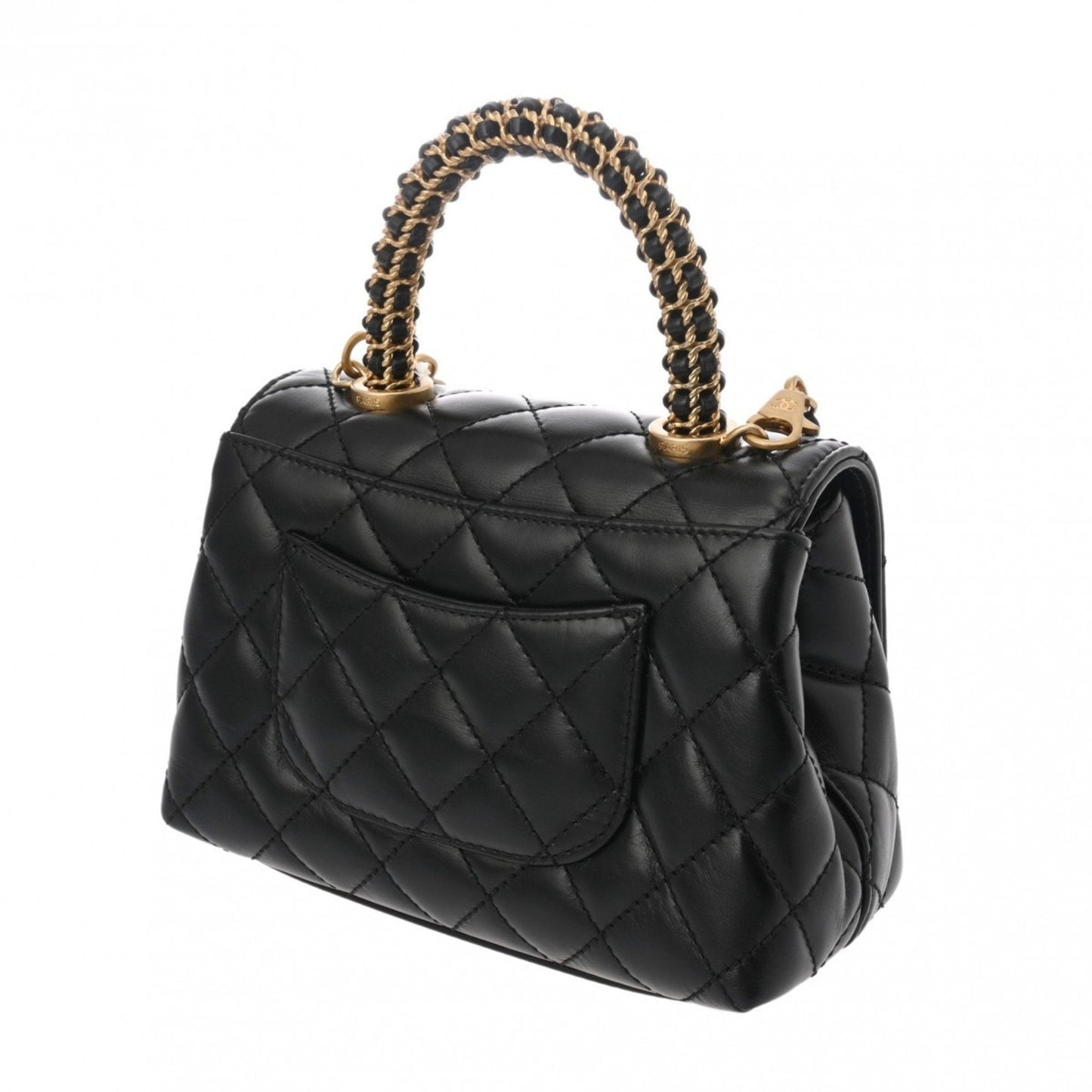 Chanel Black Leather Handbag ()